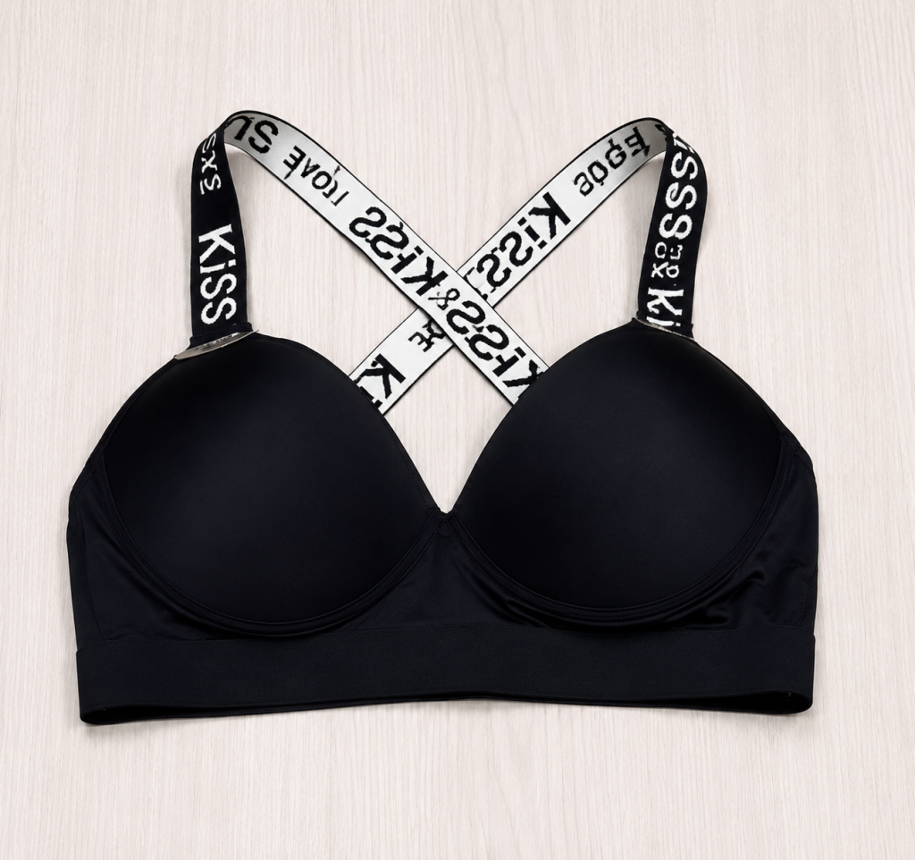 Kiss & Kiss Ladies Cross-Back Push-Up Bra