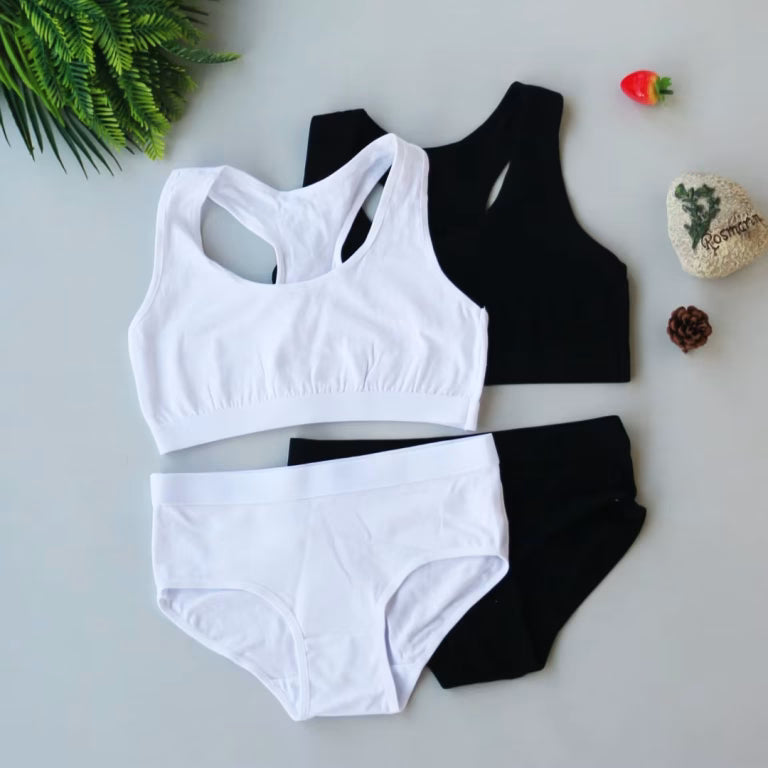Girls First Bra & Panty Set - Ages 8-16