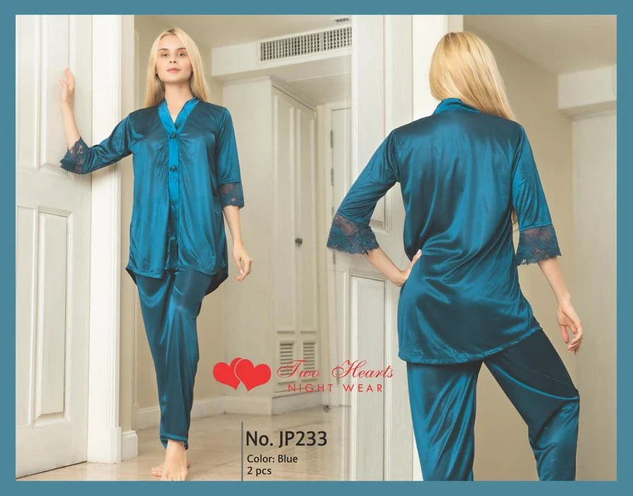Elegant Two Hearts Nightwear Two Pieces JP-233